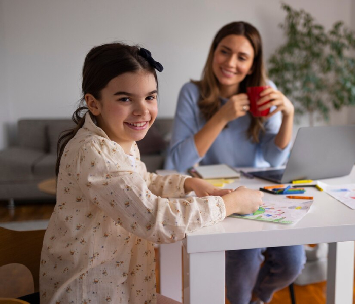 Support worker helping participant develop cooking and daily routine skills through NDIS services in Melbourne